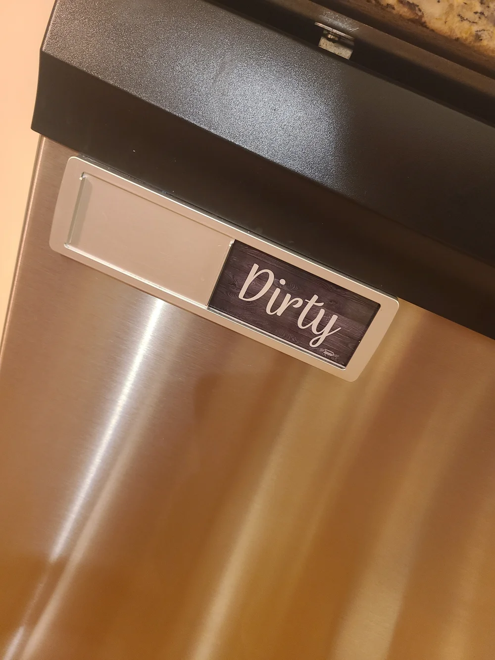 Magnetic Dishwasher Clean/Dirty Indicator